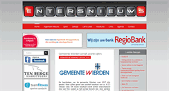 Desktop Screenshot of entersnieuws.nl